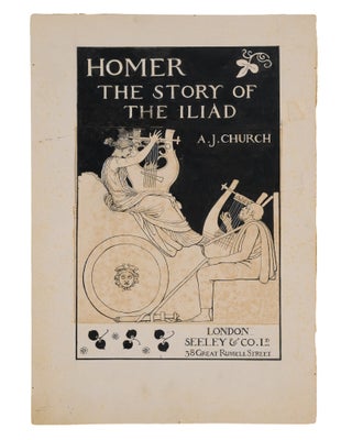 Original illustration: cover design for The Story of the Iliad