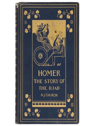 Original illustration: cover design for The Story of the Iliad